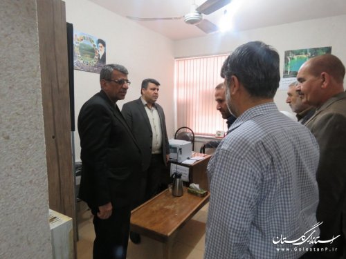 بازدید مدیران استانی و شهرستانی از ستاد انتخابات رامیان