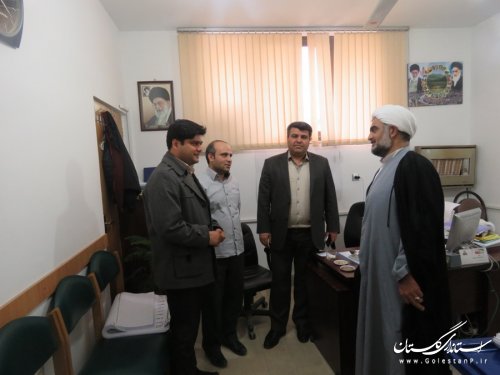 بازدید مدیران استانی و شهرستانی از ستاد انتخابات رامیان
