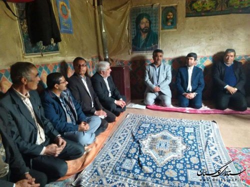 حضور فرماندار و مدیرکل امور عشایر در جمع عشایر منطقه کلاله