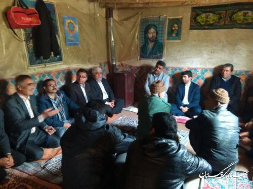 حضور فرماندار و مدیرکل امور عشایر در جمع عشایر منطقه کلاله