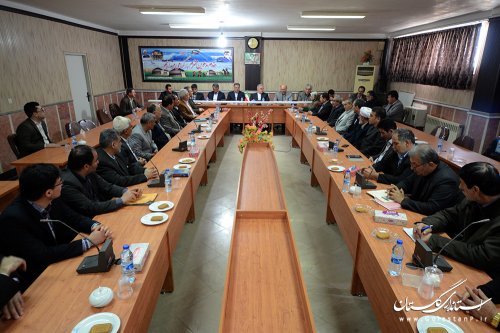 دیدار استاندار گلستان با دست اندرکاران برگزاری انتخابات شهرستان ترکمن
