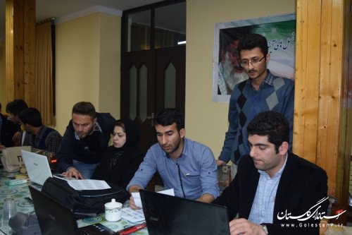 آخرین مانور کاربران رایانه شعب اخذ رای ستاد انتخابات شهرستان کردکوی برگزار شد