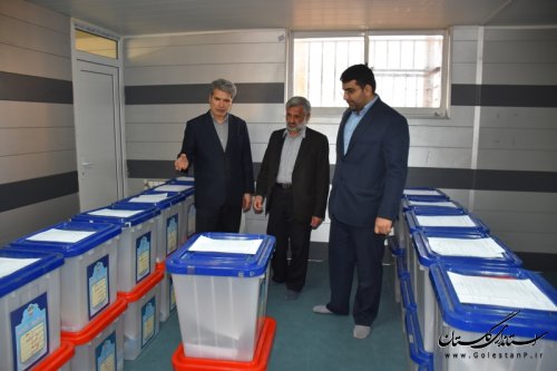 انتخابات 7 اسفند ماه با تحویل صندوق های اخذ رای آغاز شد