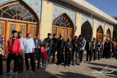 حضور و بازدید استاندار گلستان و فرماندار گرگان از شعب اخذ رأی در گرگان