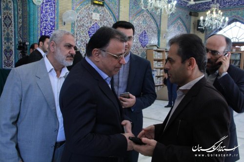 حضور و بازدید استاندار گلستان و فرماندار گرگان از شعب اخذ رأی در گرگان