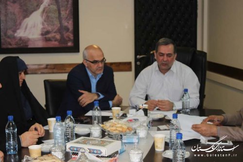جلسه کمیته پشتیبانی ومالی ستاد انتخابات استان برگزارشد