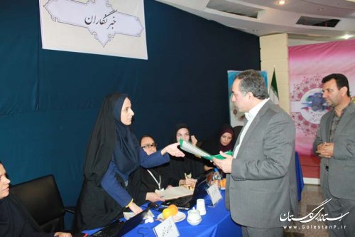 بازدید رییس کمیته مالی و پشتیبانی ستاد انتخابات استان از ستاد مرکزی انتخابات