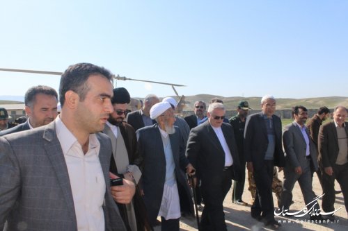 بازدید استاندار گلستان از روند برگزاری انتخابات در مراوه تپه