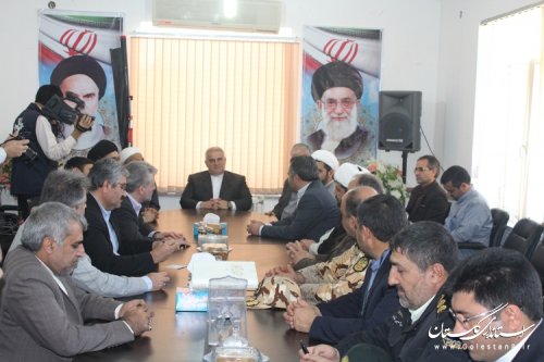 بازدید استاندار گلستان از روند برگزاری انتخابات در مراوه تپه
