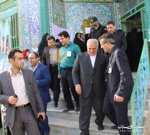 حضور مردم گلستان در شعب اخذ رای بسیار پرشور تر و فراتر از پیش بینی بود