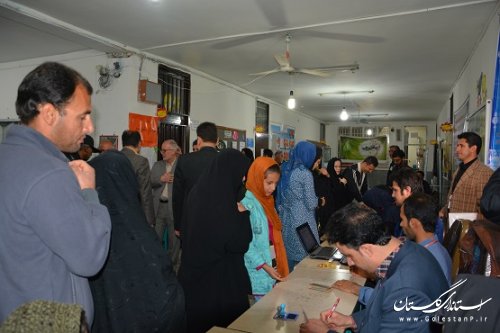 بازدید فرماندار گالیکش از شعب اخذ رأی