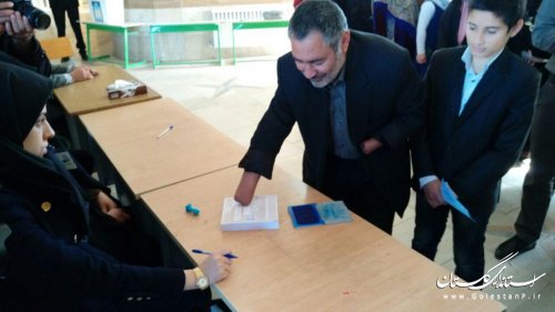 حاج رحمان حسنی، جانباز سرافراز 70 درصد کلاله ای بستری شد