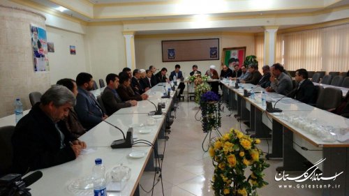 تجلیل فرماندار کلاله از عوامل برگزاری انتخابات