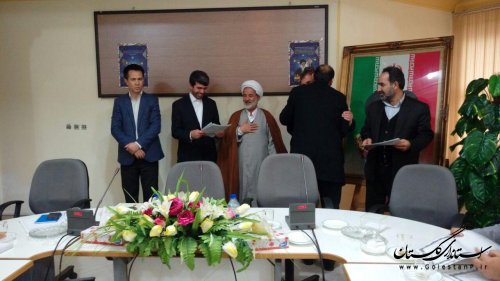 تجلیل فرماندار کلاله از عوامل برگزاری انتخابات