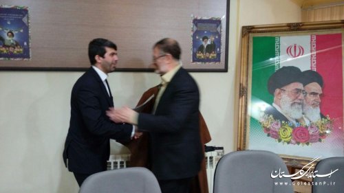 تجلیل فرماندار کلاله از عوامل برگزاری انتخابات