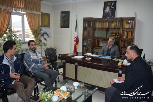 دیدار فرماندار با شهروندان کردکوی