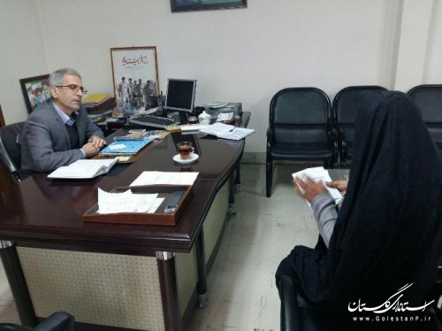 دیدار فرماندار با شهروندان کردکوی