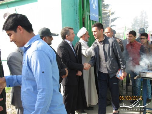 بدرقه راهیان نور بسیج محلات شهرستان گمیشان