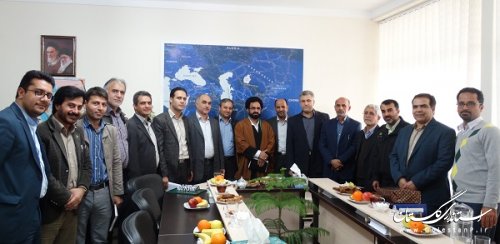 تودیع و معارفه رئیس حراست اداره کل راه آهن شمال شرق 2