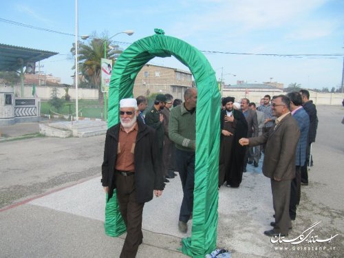 اعزام پنجمین کاروان راهیان نور بندرگز به مناطق عملیاتی جنوب کشور