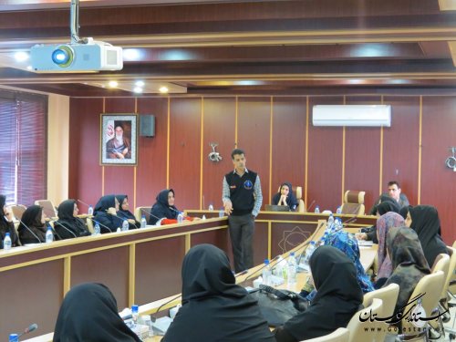آموزش مدیریت بحران برای بانوان دستگاه‎های اجرایی استان برگزار شد