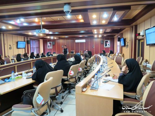 آموزش مدیریت بحران برای بانوان دستگاه‎های اجرایی استان برگزار شد