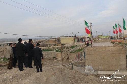 حضور معاون امور توانمند سازی و خدمات اجتماعی بنیاد علوی کشور در شهرستان مراوه تپه