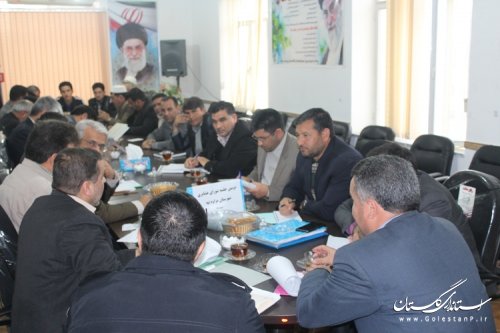 دومین جلسه شورای عشایر شهرستان مراوه تپه تشکیل شد  