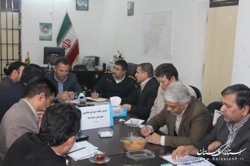 دومین جلسه شورای عشایر شهرستان مراوه تپه تشکیل شد  