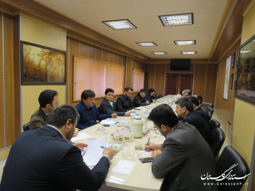تشکیل جلسه شورای ترافیک شهرستان