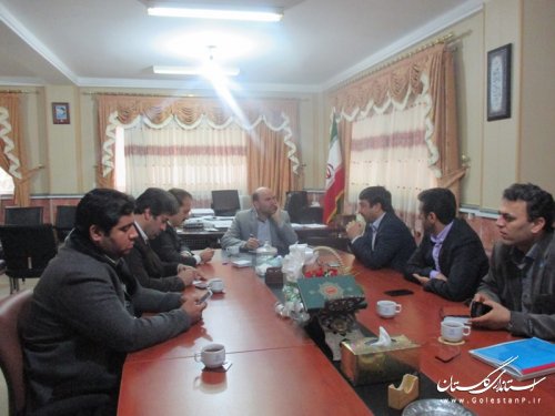 دیدار مدیرکل میراث فرهنگی، صنایع دستی و گردشگری استان با فرماندار شهرستان ترکمن