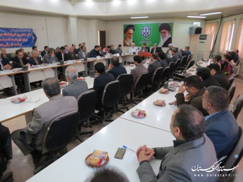 هشتمین جلسه شورای اداری شهرستان آق قلا برگزار شد