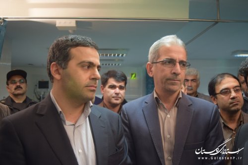 آغاز بهره برداری از 15 تخت مراقبتهای ویژه در بیمارستان فوق تخصصی قلب کردکوی