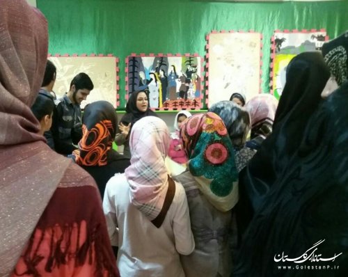 جشن باستانی چهارشنبه سوری در مرکز فرهنگی هنری شماره 3 گرگان برگزار شد