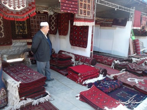 افتتاح نوروزگاه و بازارچه عیدانه در شهرستان ترکمن