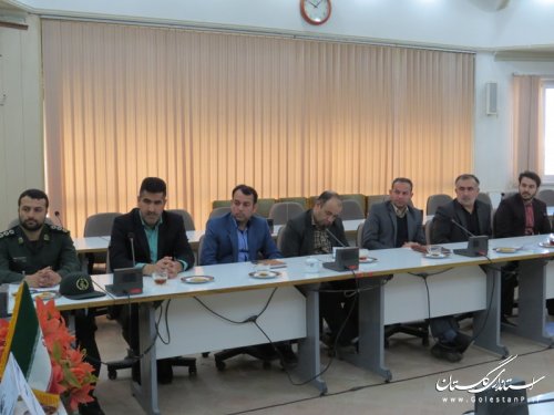 آخرین جلسه کارگروه بانوان با محوریت ستاد بزرگداشت هفته زن و مقام مادر شهرستان آق قلا 