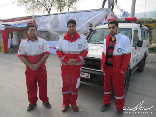 مانور آمادگی ستاد خدمات سفر بندرگز برگزار شد