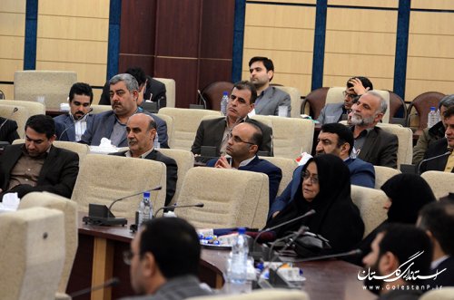 دیدار صمیمانه و نوروزی استاندار با همکاران استانداری گلستان