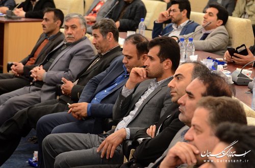 دیدار صمیمانه و نوروزی استاندار با همکاران استانداری گلستان