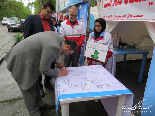 بازدید فرماندار از خدمات رسانی در مکانهای تفریحی و گردشگری رامیان 