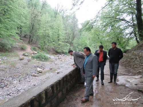 بازدید فرماندار از خدمات رسانی در مکانهای تفریحی و گردشگری رامیان 