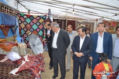 بازدید فرماندار ویژه از کمپهای نوروزی شهرستان گنبد کاووس