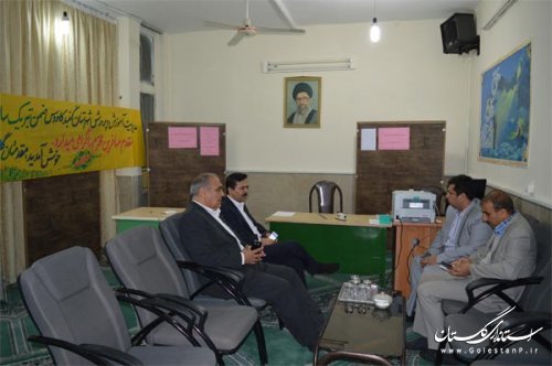 بازدید فرماندار ویژه از کمپهای نوروزی شهرستان گنبد کاووس