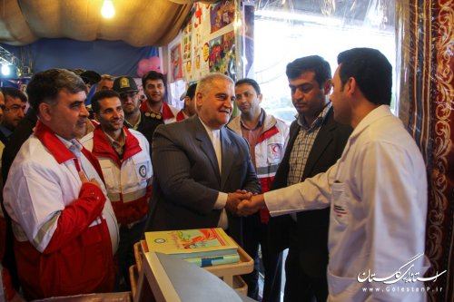 تقدیر استاندار گلستان از عملکرد موفق جمعیت هلال احمر