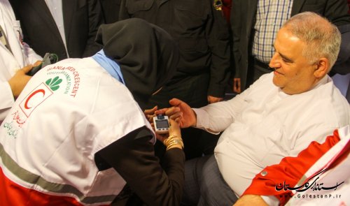 تقدیر استاندار گلستان از عملکرد موفق جمعیت هلال احمر