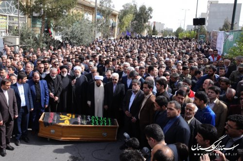 پیام تسلیت استاندار گلستان به دکتر روحانی رئیس جمهوری اسلامی ایران