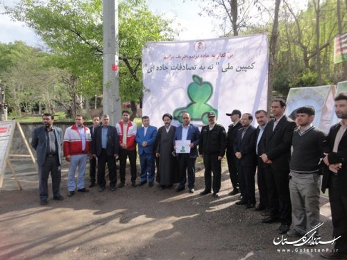 بازدید فرماندار از کمپهای نوروزی شهرستان علی آباد کتول