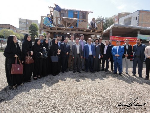 بازدید فرماندار از کمپهای نوروزی شهرستان علی آباد کتول