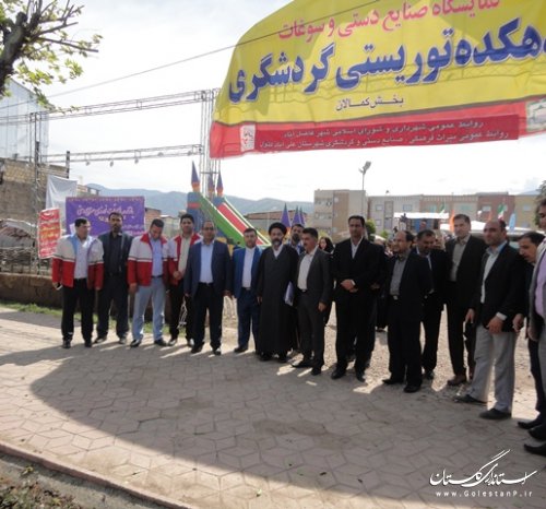 بازدید فرماندار از کمپهای نوروزی شهرستان علی آباد کتول