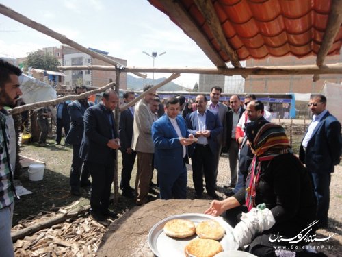 بازدید فرماندار از کمپهای نوروزی شهرستان علی آباد کتول